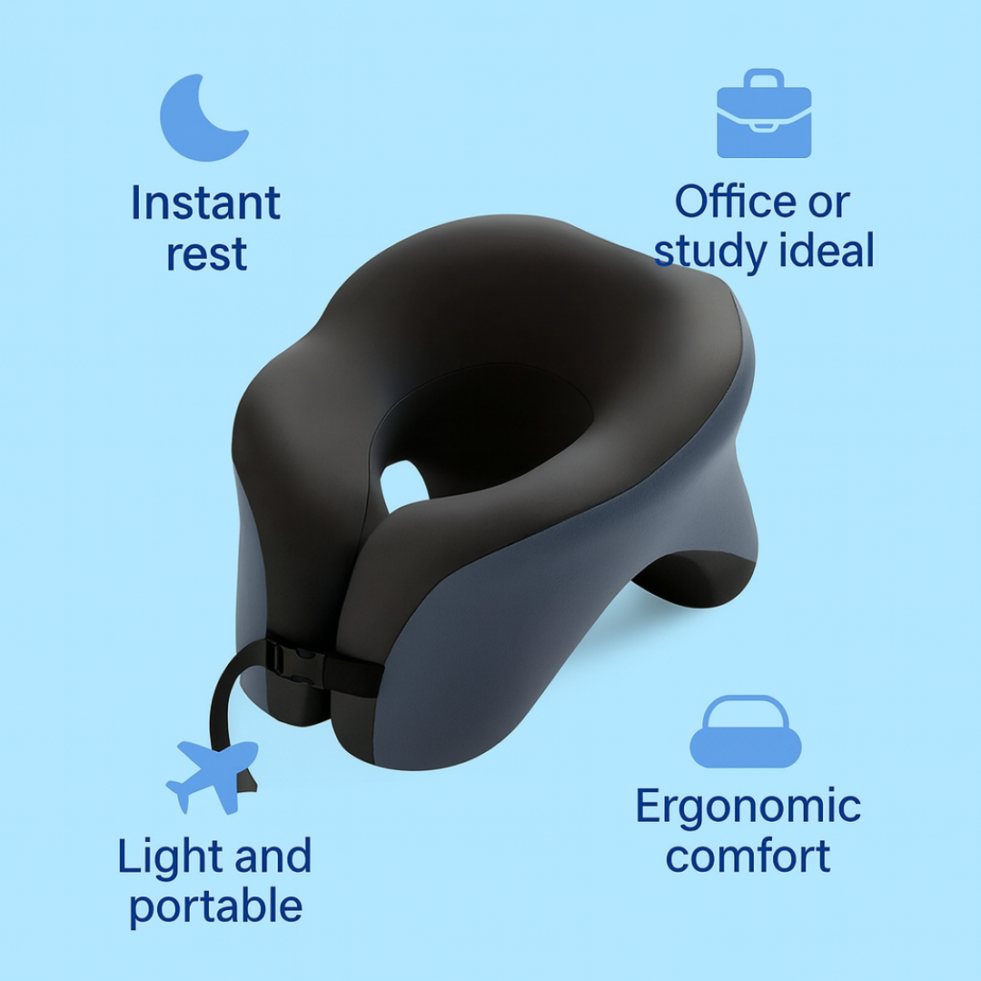 Ergonomic U-Shaped Nap Pillow