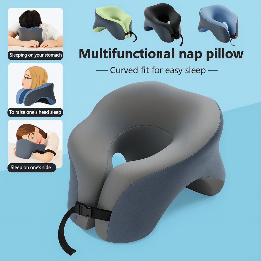 Ergonomic U-Shaped Nap Pillow