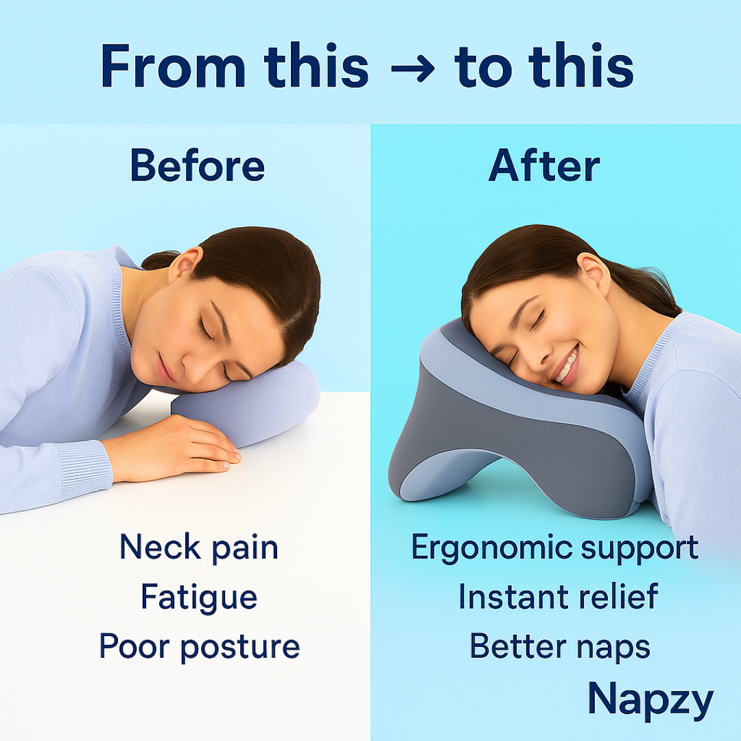 Ergonomic U-Shaped Nap Pillow